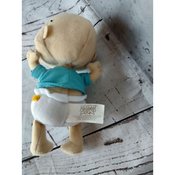 Tommy Pickles 2001 Stuffed Animal Plush Toy Nickelodeon Vintage 6 Inches - Picture 3 of 6